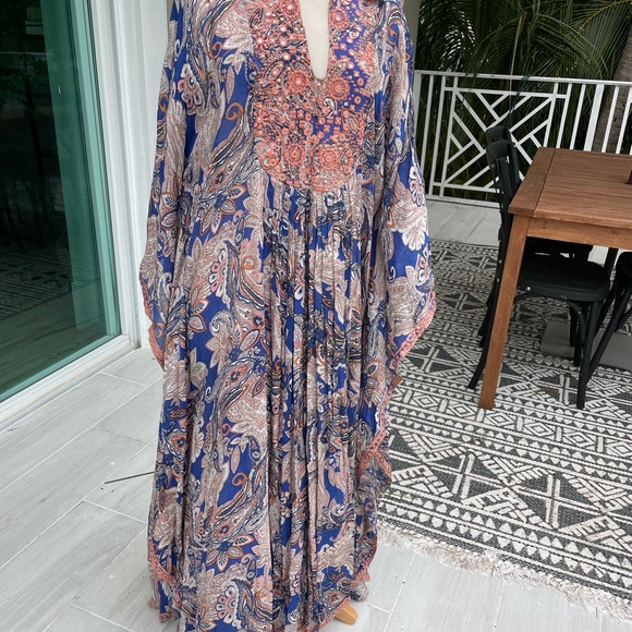 BNWT Miss June Namaskar Dress Kaftan Tunic - Picture 3 of 7